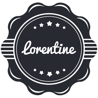 Lorentine badge logo