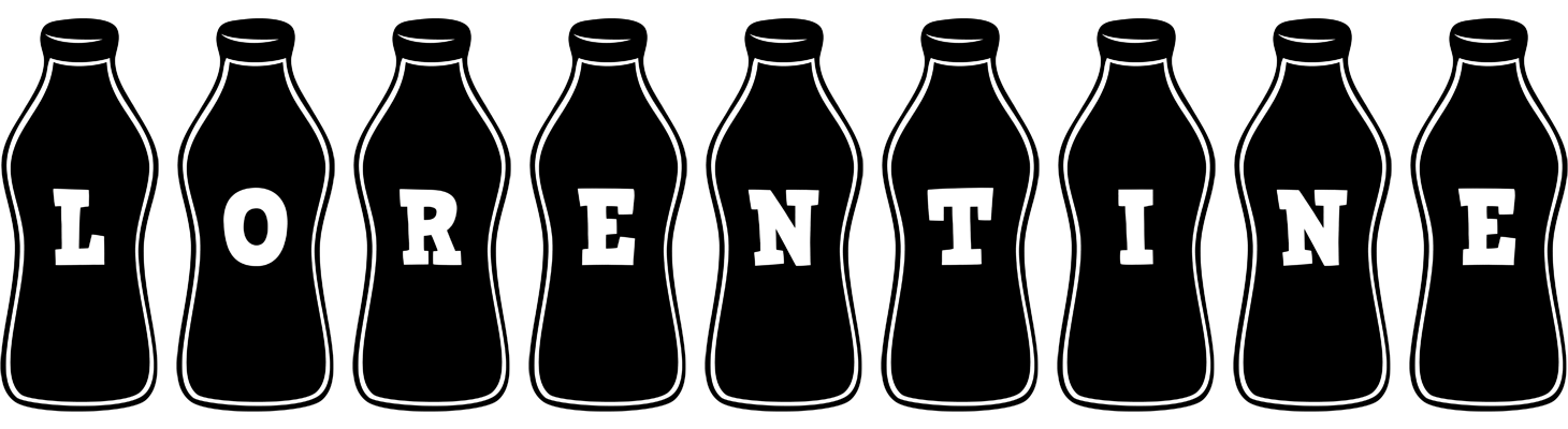 Lorentine bottle logo