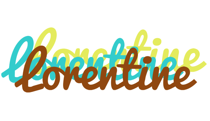 Lorentine cupcake logo
