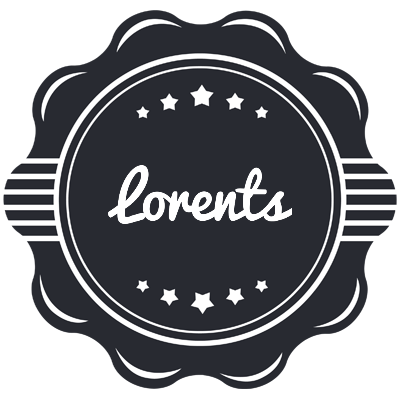 Lorents badge logo
