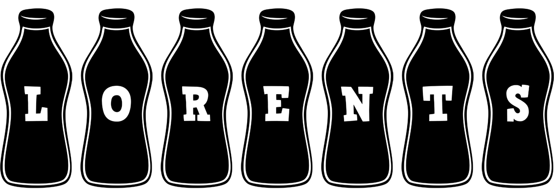 Lorents bottle logo