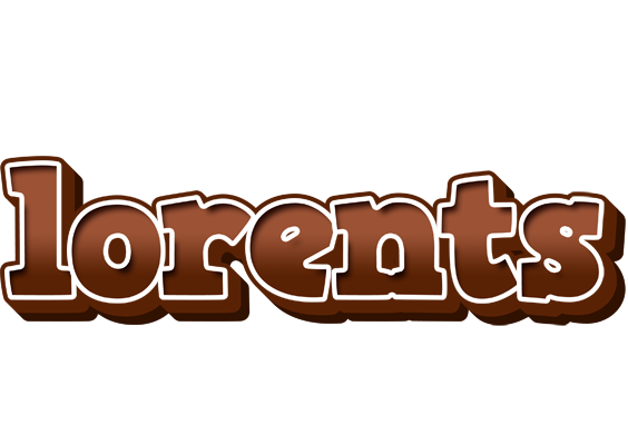 Lorents brownie logo