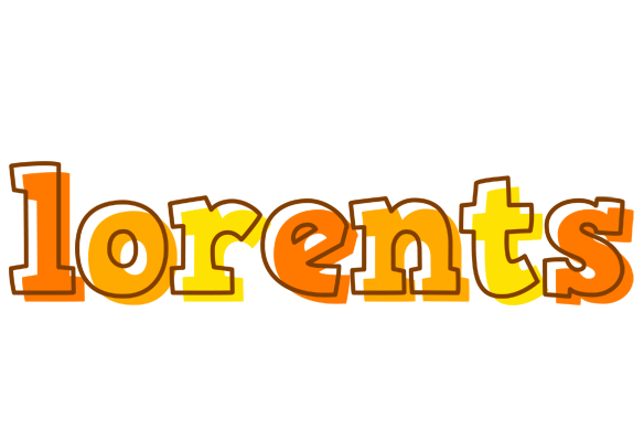 Lorents desert logo
