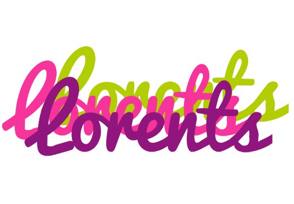 Lorents flowers logo