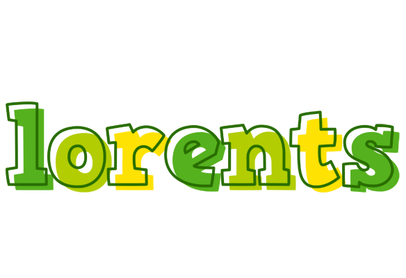 Lorents juice logo