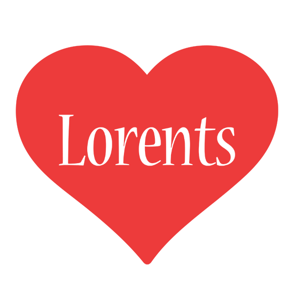 Lorents love logo