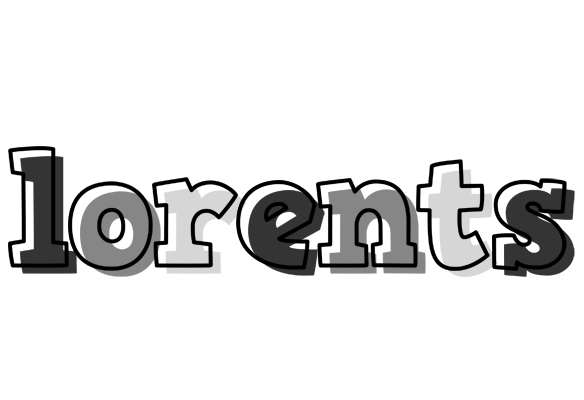 Lorents night logo