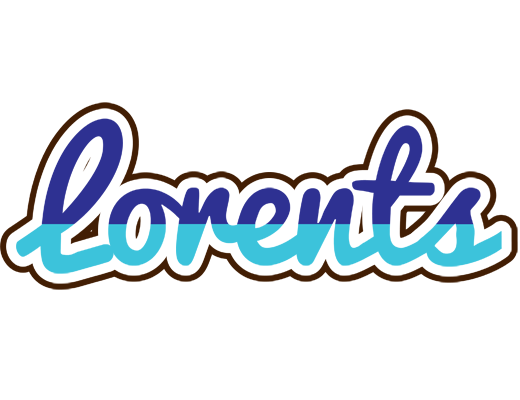 Lorents raining logo
