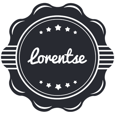 Lorentse badge logo
