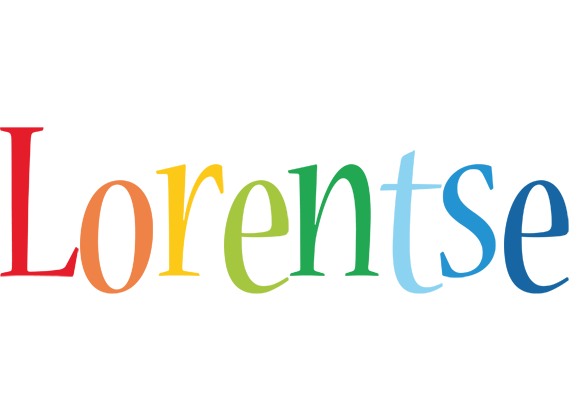 Lorentse birthday logo