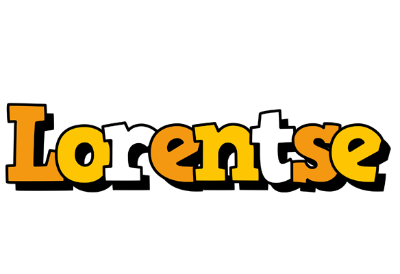Lorentse cartoon logo