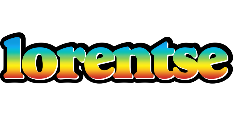 Lorentse color logo