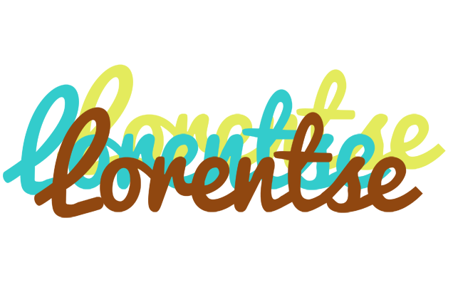 Lorentse cupcake logo