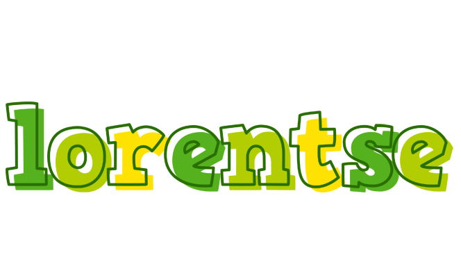 Lorentse juice logo