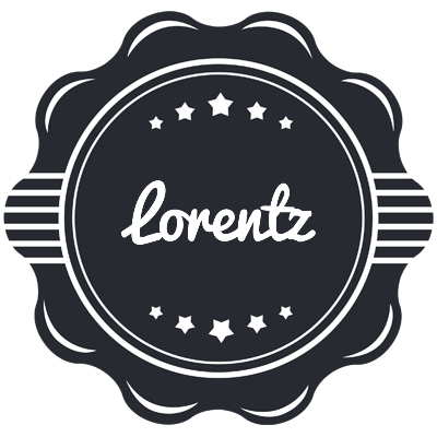 Lorentz badge logo