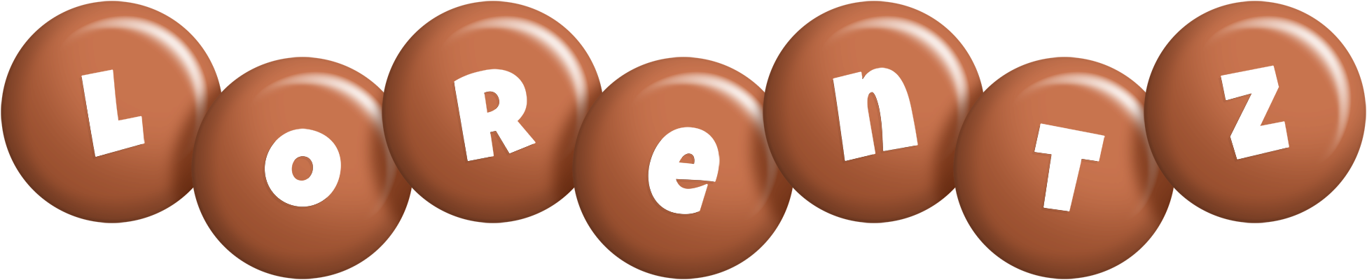 Lorentz candy-brown logo