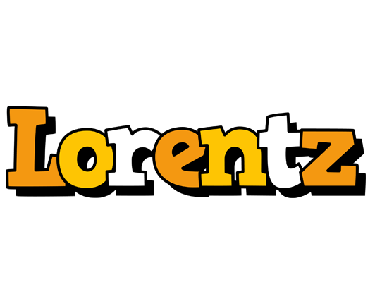 Lorentz cartoon logo