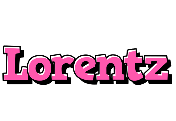 Lorentz girlish logo