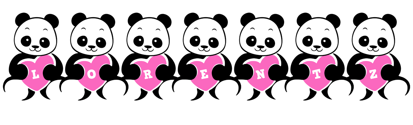Lorentz love-panda logo
