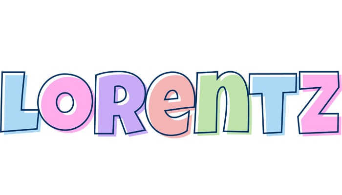 Lorentz pastel logo