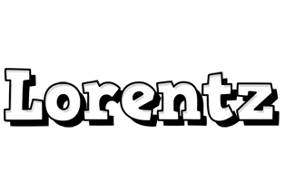 Lorentz snowing logo