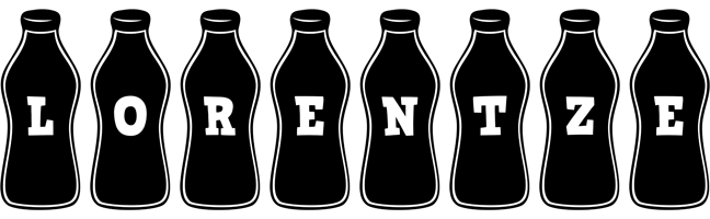 Lorentze bottle logo