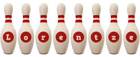 Lorentze bowling-pin logo