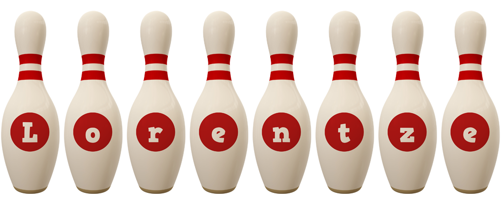 Lorentze bowling-pin logo