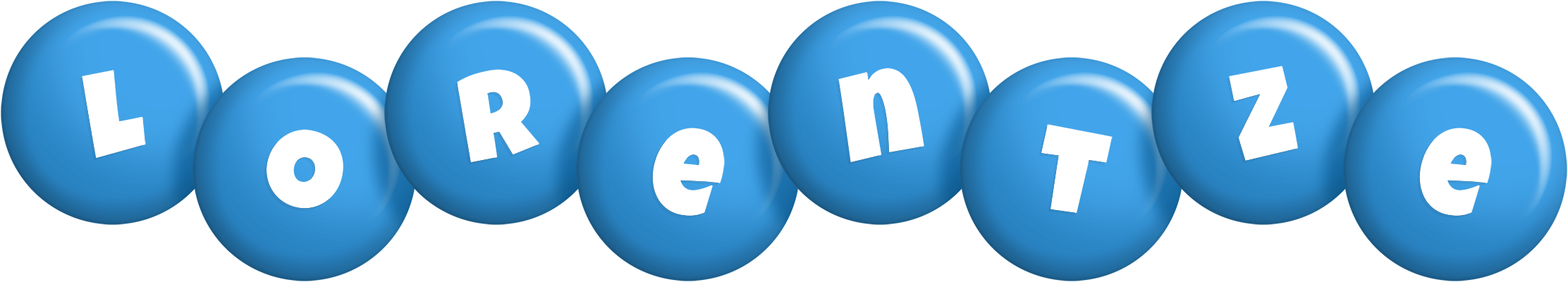 Lorentze candy-blue logo