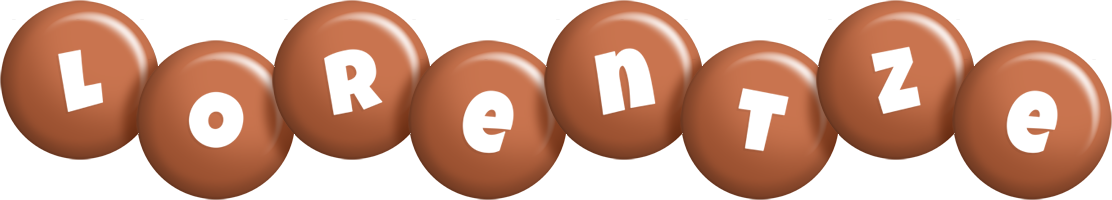 Lorentze candy-brown logo