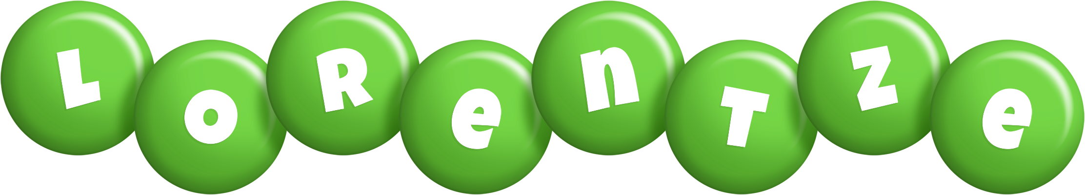 Lorentze candy-green logo