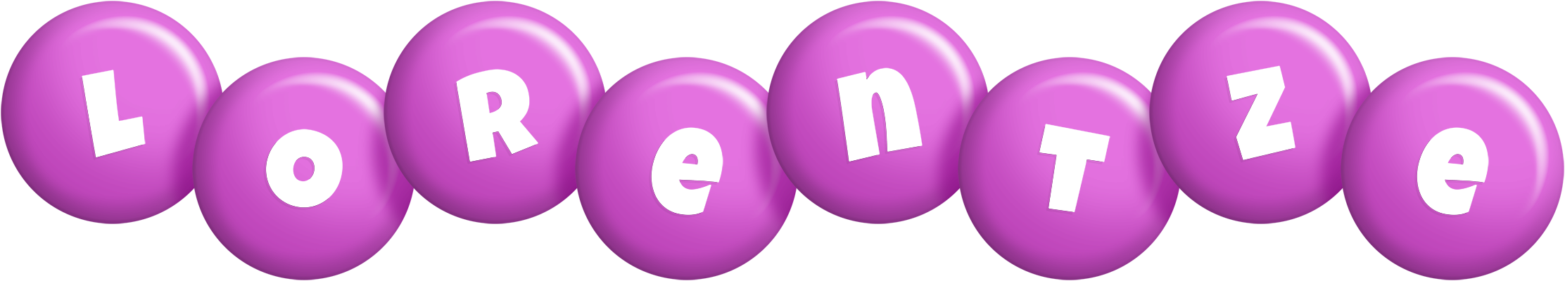 Lorentze candy-purple logo