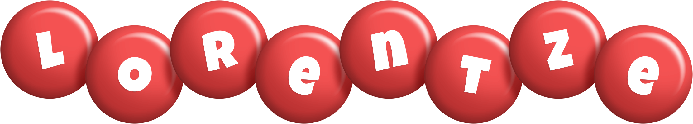 Lorentze candy-red logo