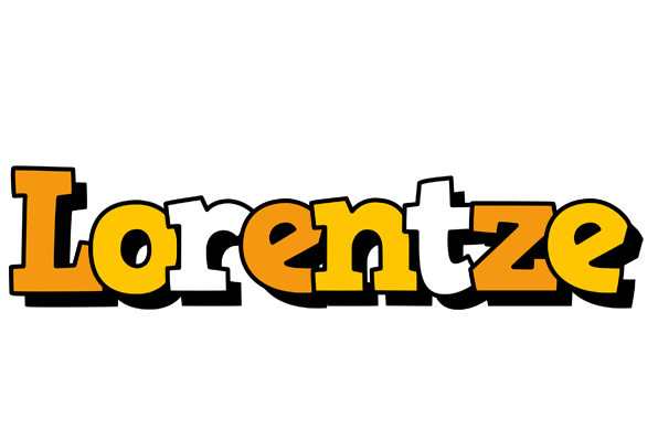 Lorentze cartoon logo