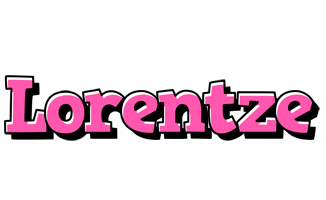 Lorentze girlish logo