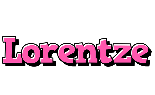 Lorentze girlish logo