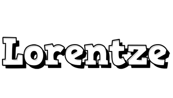 Lorentze snowing logo