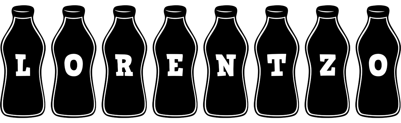 Lorentzo bottle logo