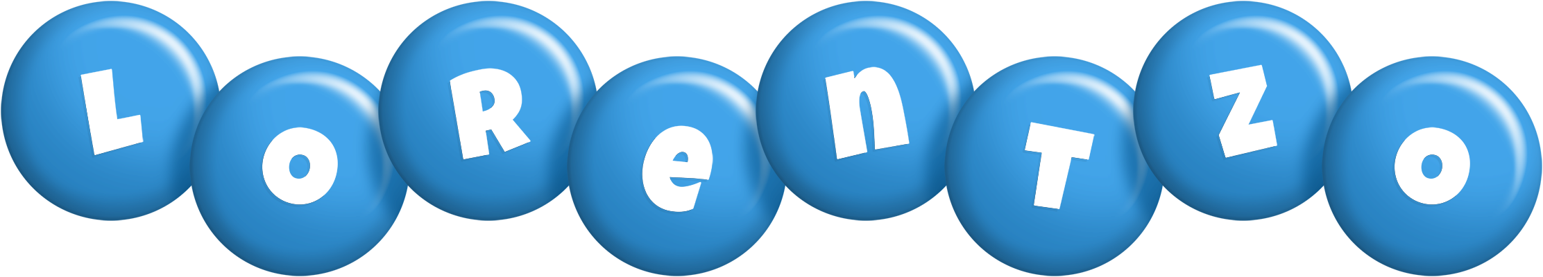 Lorentzo candy-blue logo