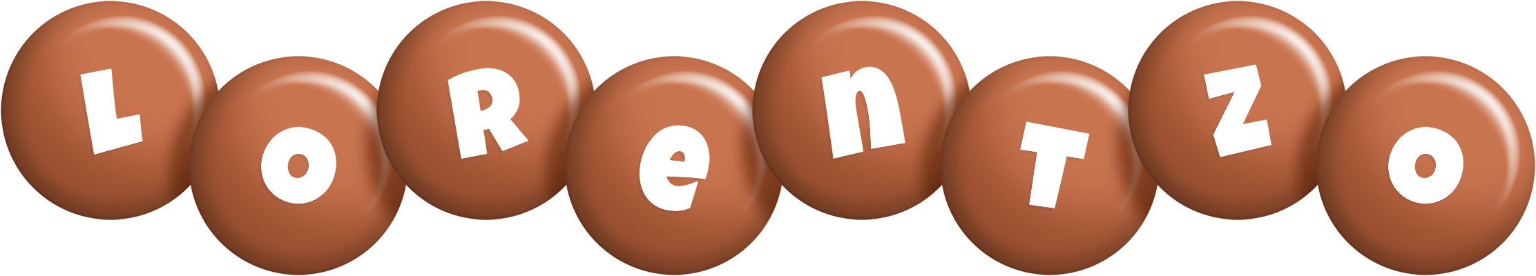 Lorentzo candy-brown logo