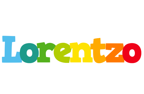 Lorentzo rainbows logo