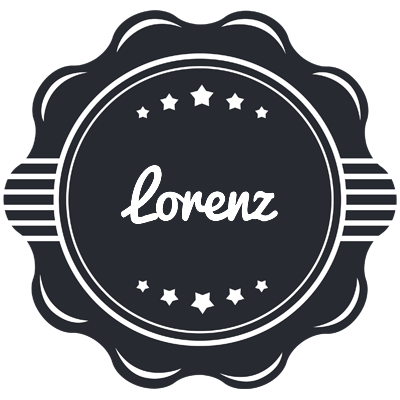 Lorenz badge logo