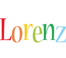 Lorenz birthday logo