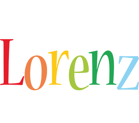 Lorenz birthday logo