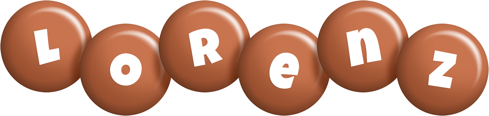 Lorenz candy-brown logo