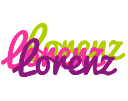 Lorenz flowers logo