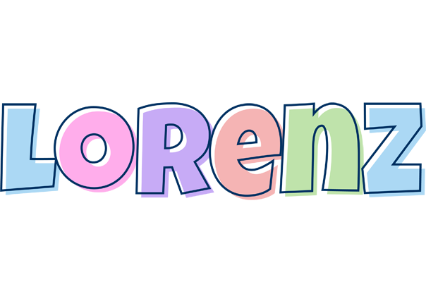 Lorenz pastel logo