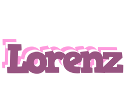 Lorenz relaxing logo