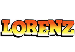 Lorenz sunset logo