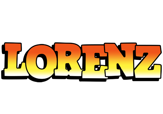 Lorenz sunset logo